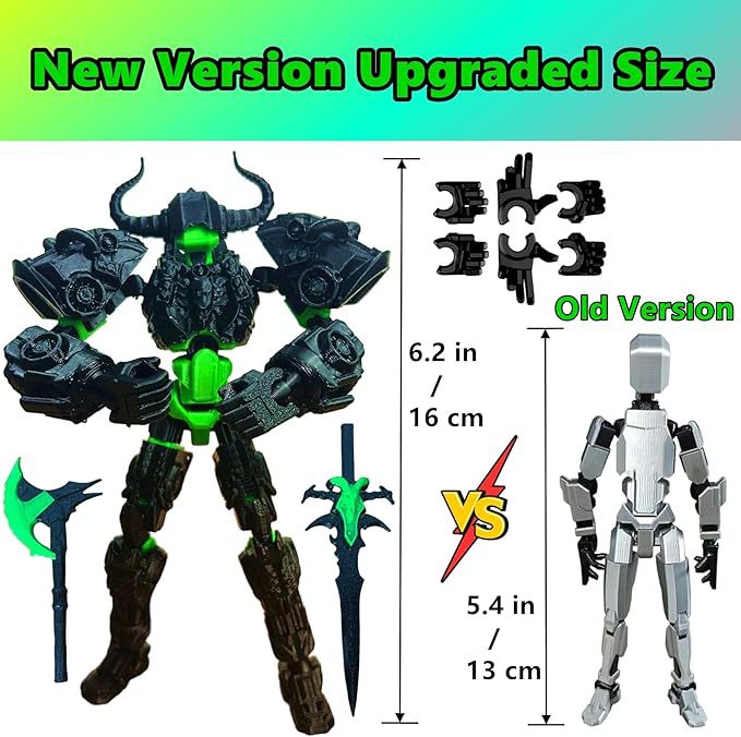 Titan 13 Action Figure,Assembl - 3D Printing Mockup 리뷰 및 가격