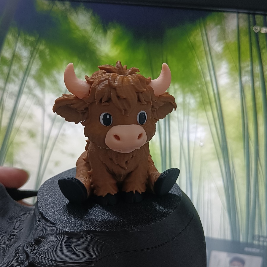 Scottish Highland Cow statue o - 3D Printing Mockup 리뷰 및 가격