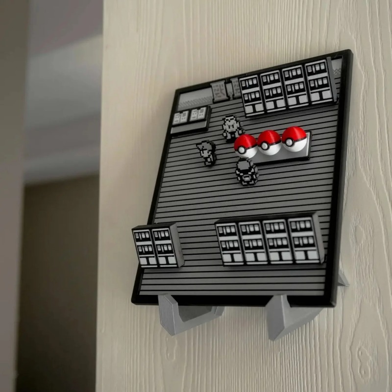 Pokemon Gold Silver Scene Figu - 3D Printing Apps 리뷰 및 가격