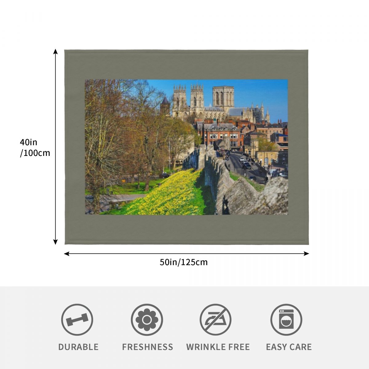 York Minster Throw Blanket Sof - 3D Printing York 리뷰 및 가격