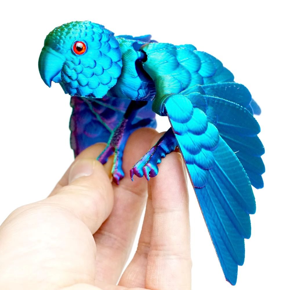 Simulated Eye 3D Printed Parro - 3D Printing Figure 리뷰 및 가격