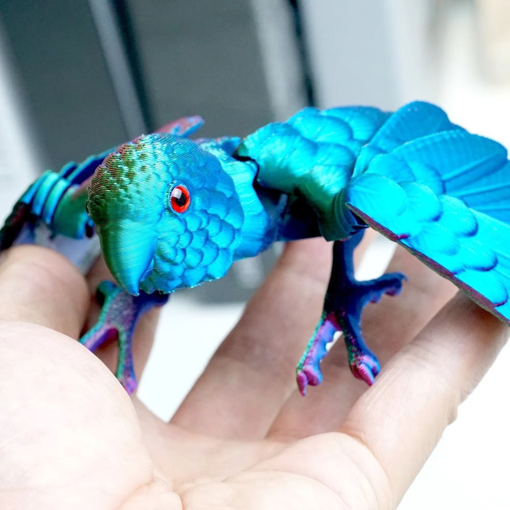 Simulated Eye 3D Printed Parro - 3D Printing Figure 리뷰 및 가격