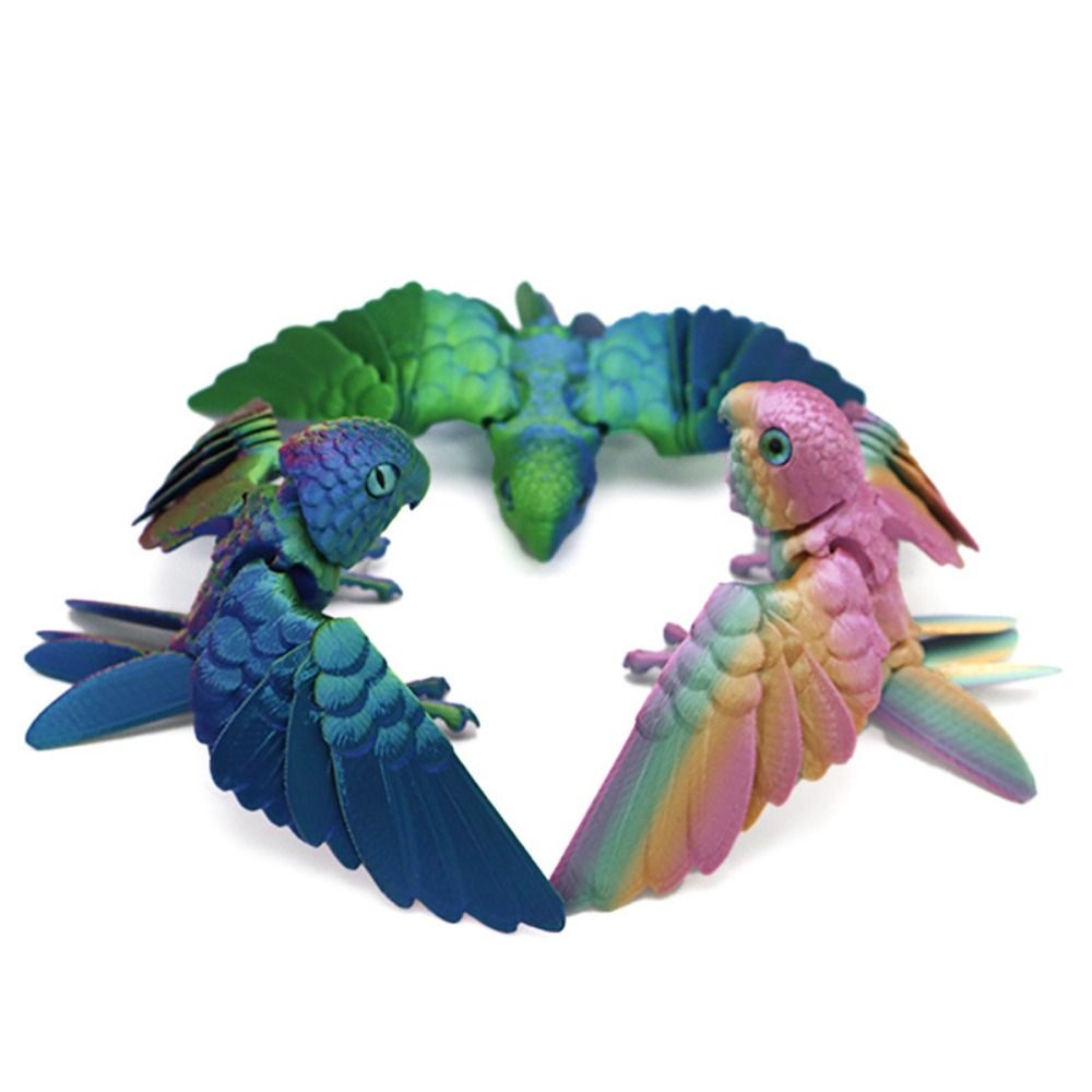 Simulated Eye 3D Printed Parro - 3D Printing Figure 리뷰 및 가격