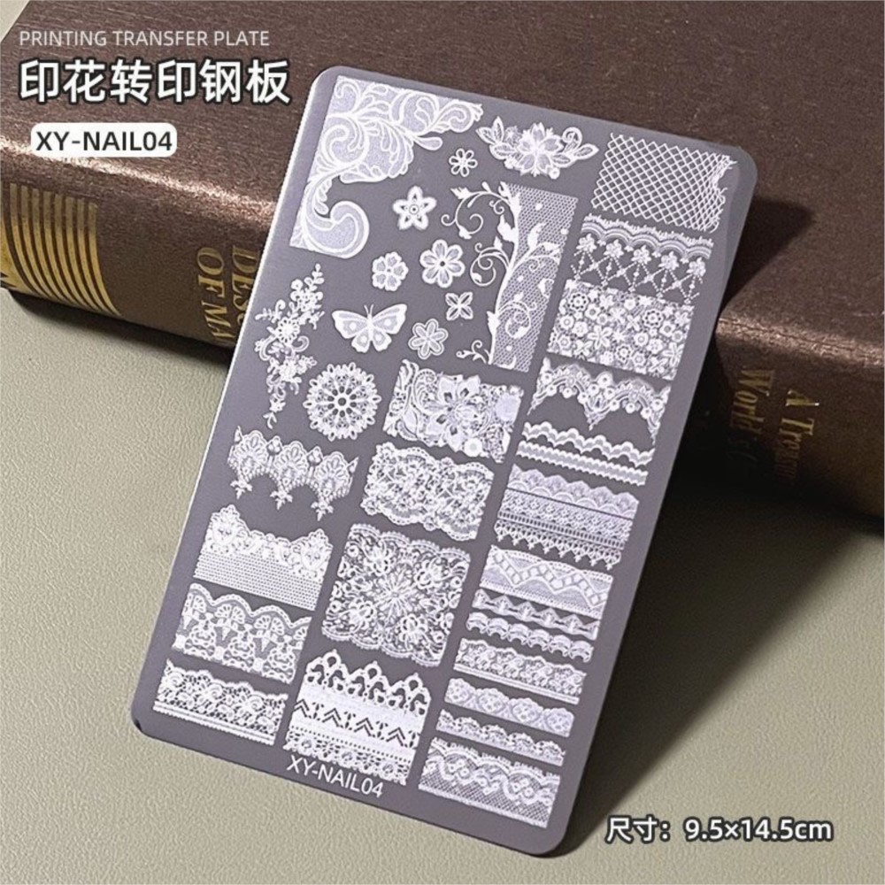 9*15cm 3D Lace Butterfly Nail  - 3D Printing Stainless Steel 리뷰 및 가격