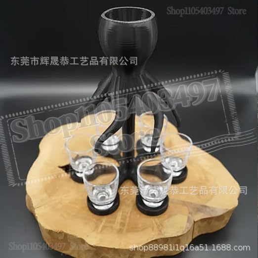 Octopus Shot Dispenser,3D Prin - 3D Printing Food 리뷰 및 가격