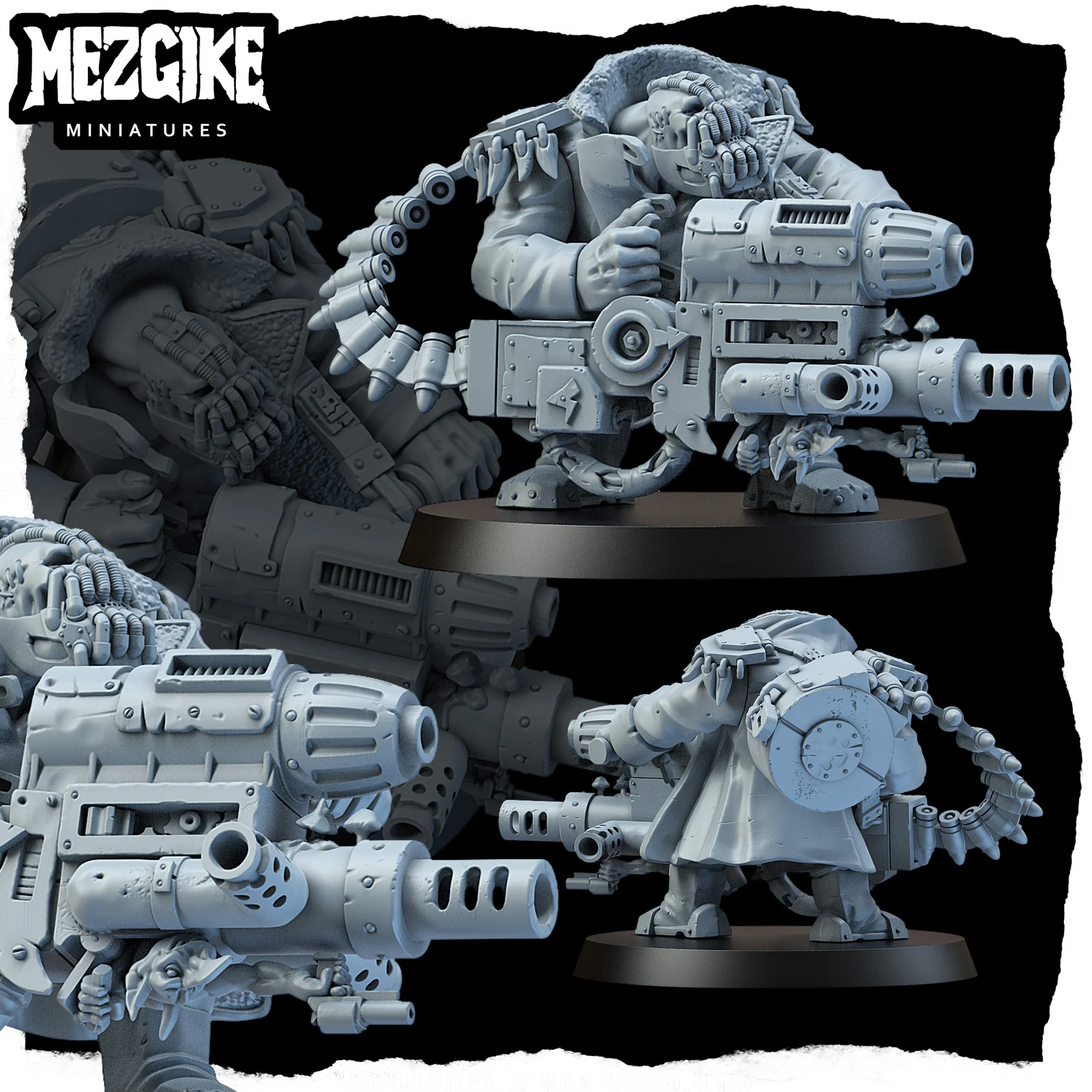 Orc Bots Gunners Miniature,  G - 3D Printing Figure 리뷰 및 가격