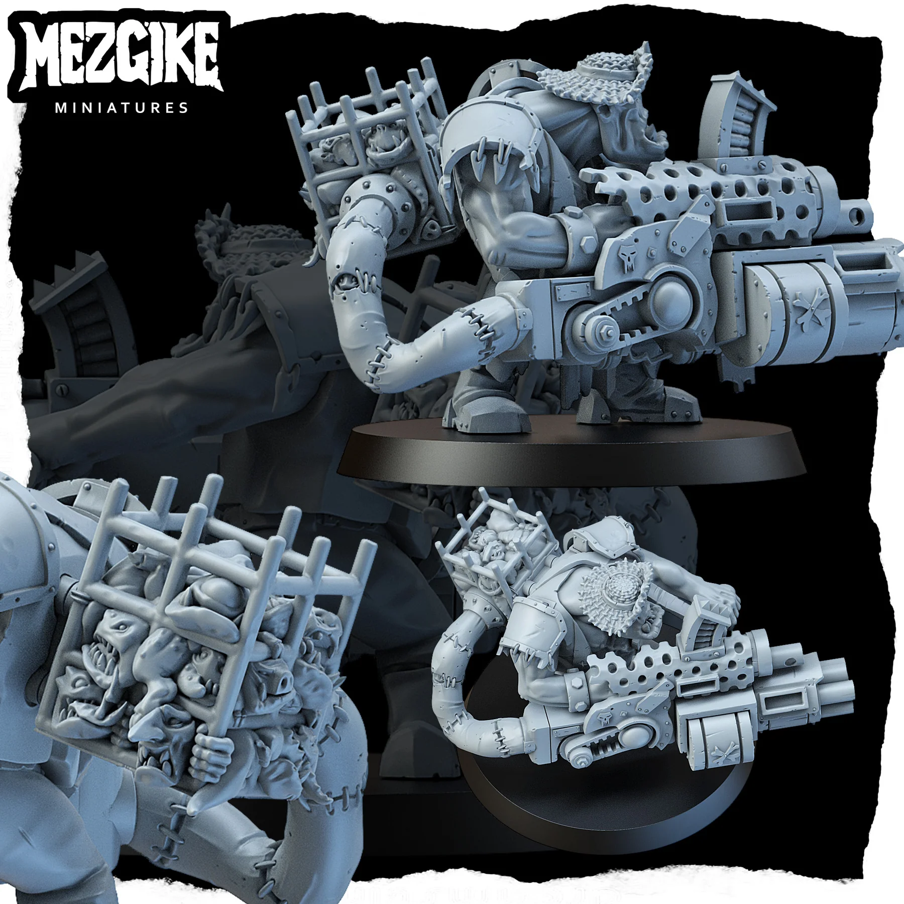 Orc Bots Gunners Miniature,  G - 3D Printing Figure 리뷰 및 가격