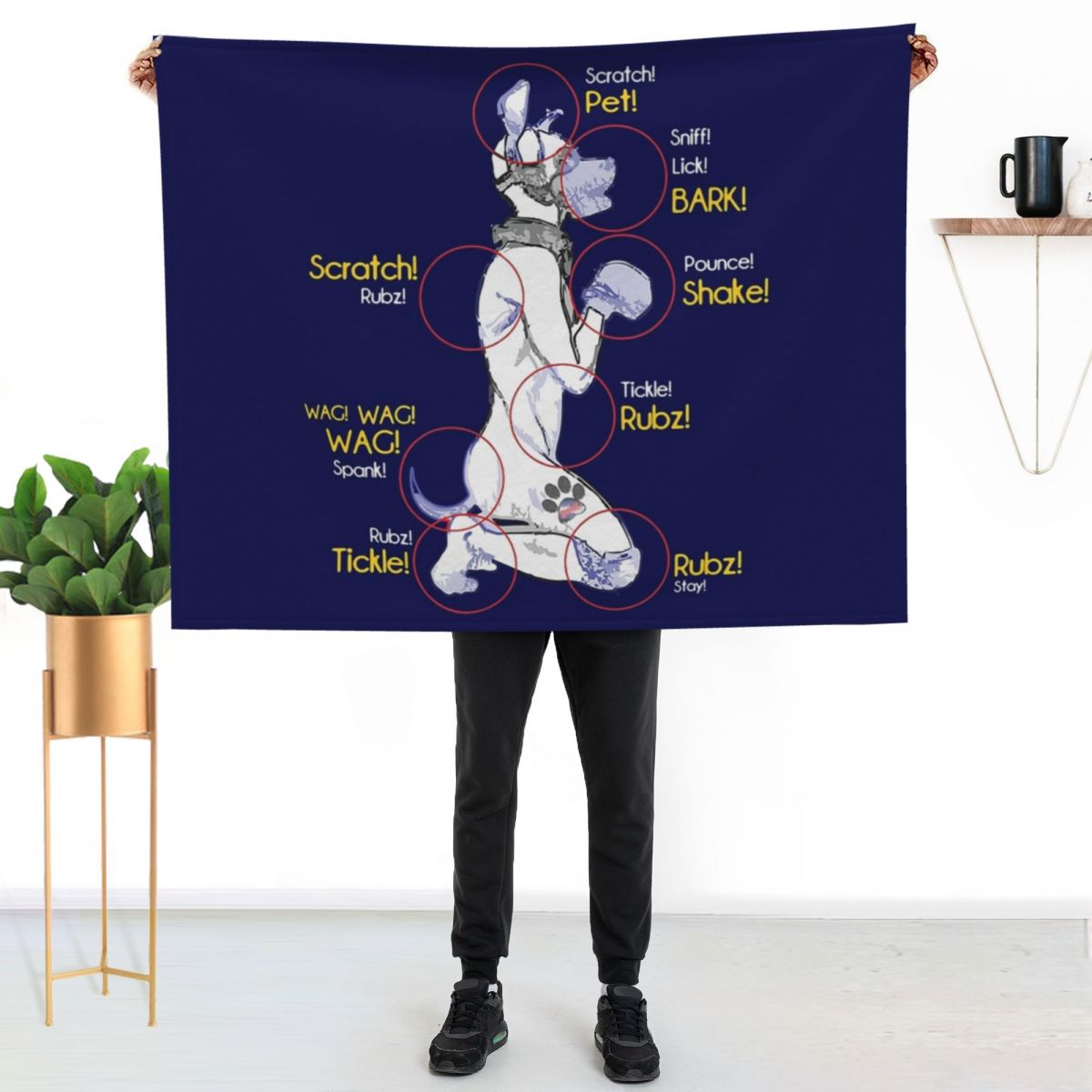 Human Puppy Play T-Shirt - Pup - 3D Printing Diagram 리뷰 및 가격
