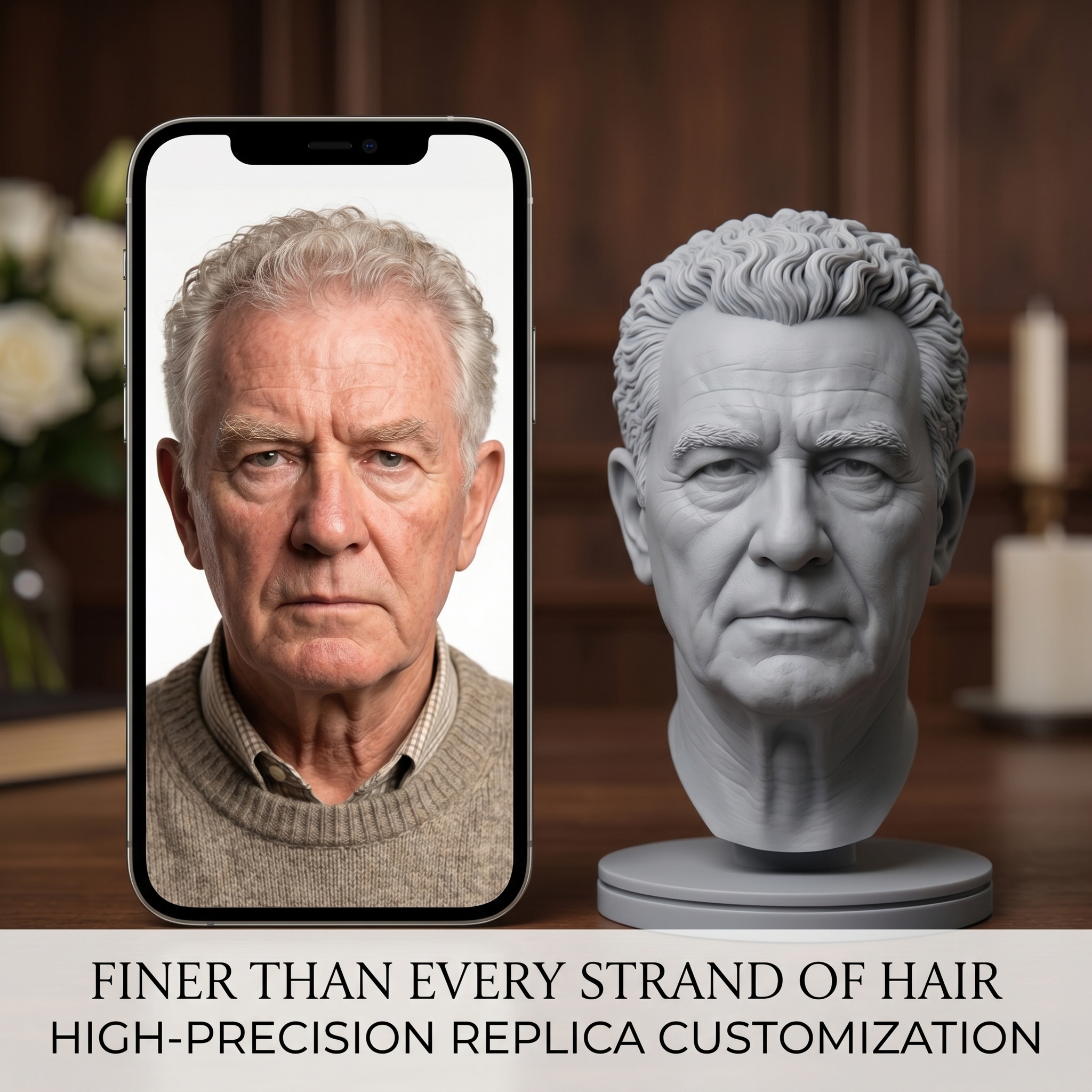 Custom 3D Bust Figurine, Perso - 3D Printing Apps 리뷰 및 가격