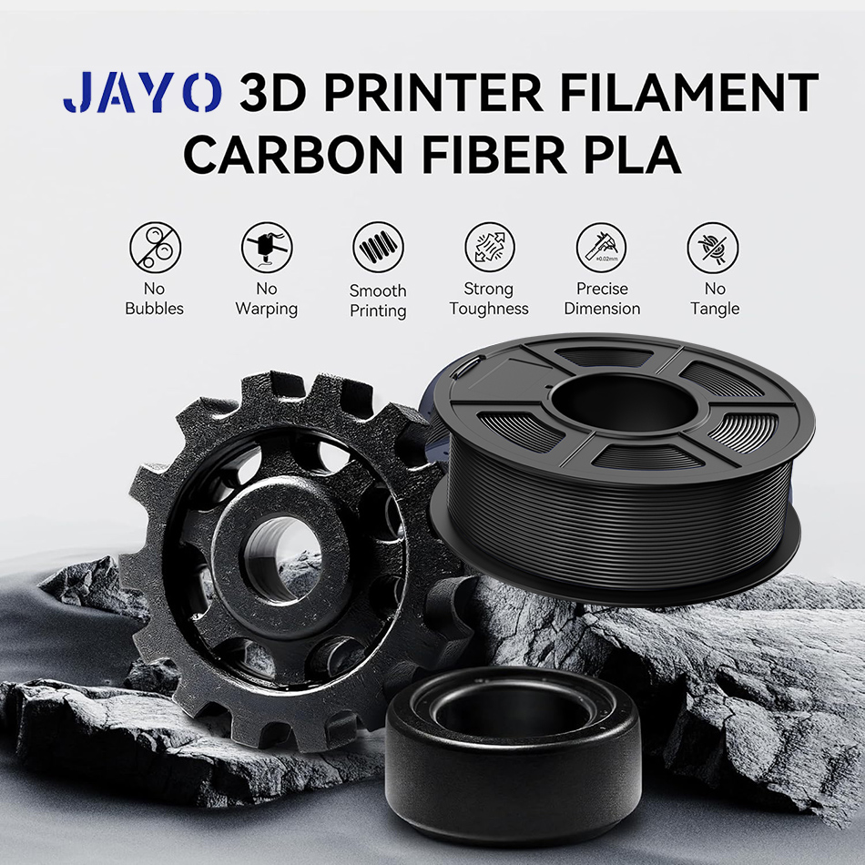 JAYO PETG-CF 3D Printer Filame - 3D Printing Heat Resistant Material 리뷰 및 가격