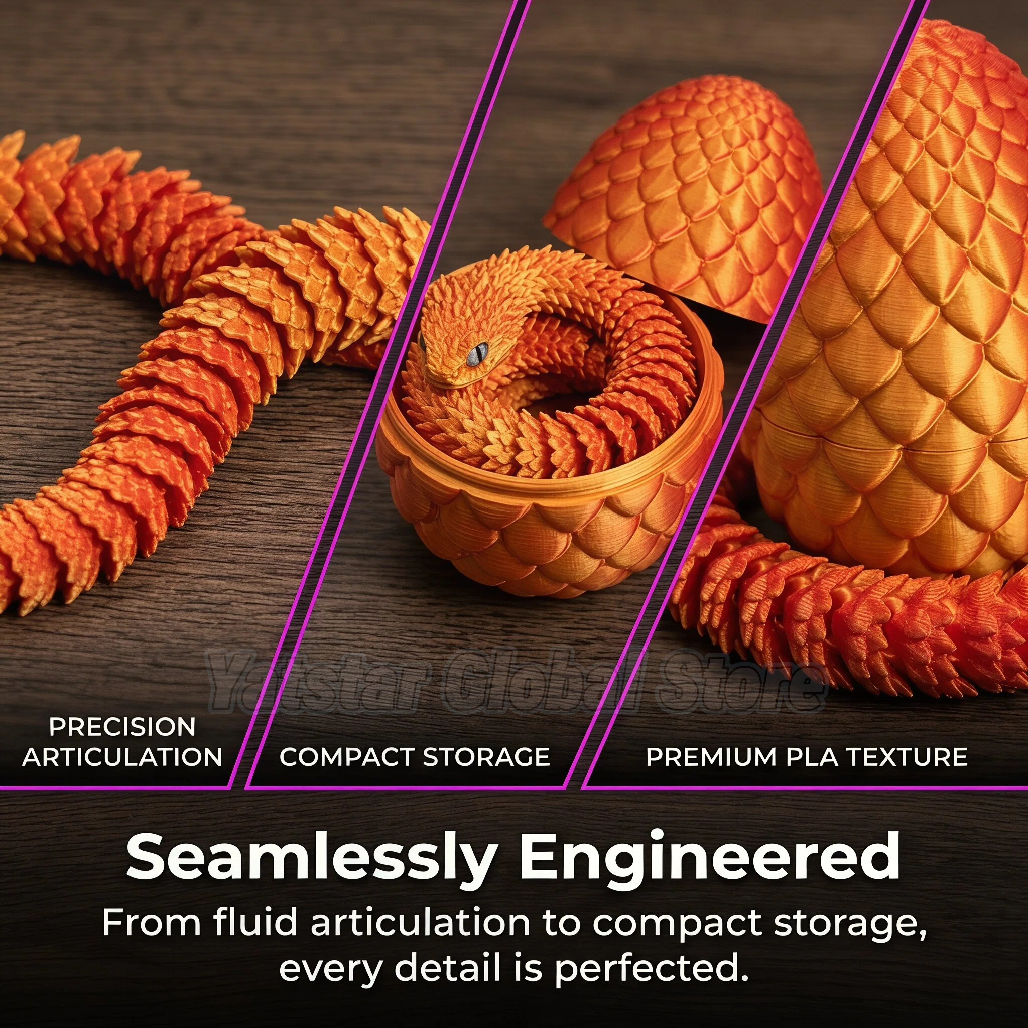 3D Printed Snake Egg Toy Creat - 3D Printing Figure 리뷰 및 가격